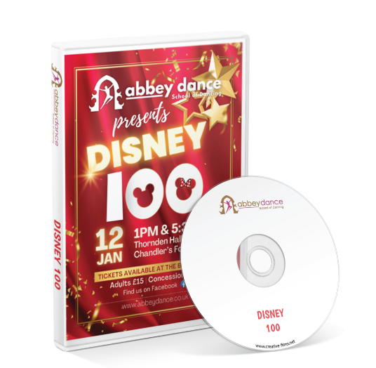 Abbey Dance - Disney 100 DVD