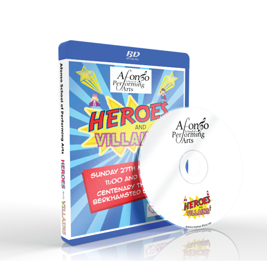 Afonso School Of Performing Arts - Heroes and Villains Blu-ray