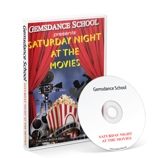 Gemsdance - Saturday Night at the Movies DVD