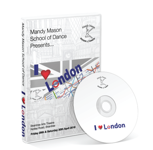 Mandy Mason School Of Dance - I Love London DVD