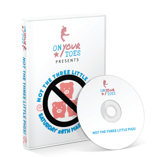 On Your Toes - Not the three little pigs! DVD