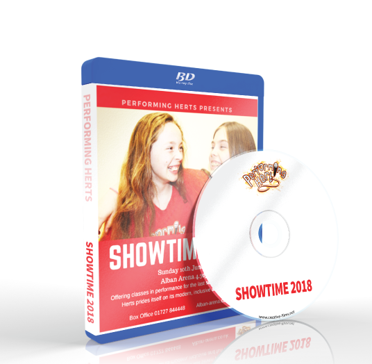 Performing Herts - Showtime 2018 Blu-ray