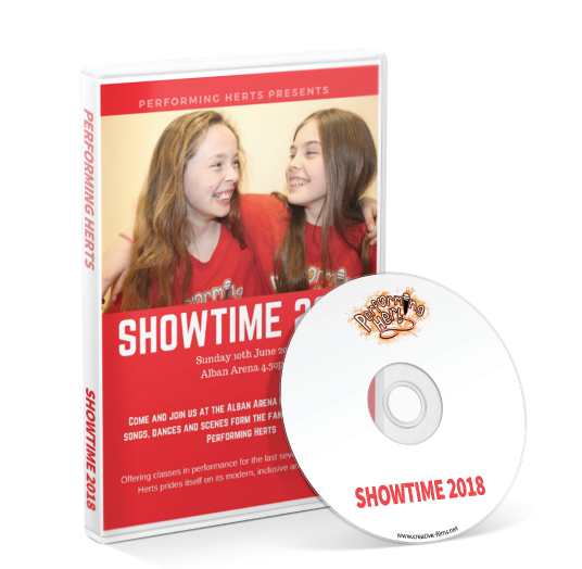 Performing Herts - Showtime 2018 DVD