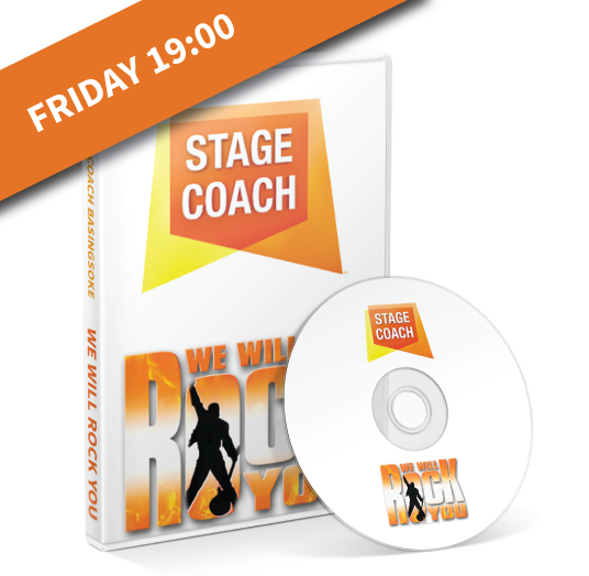 Stagecoach Basingstoke - We Will Rock You - Friday Evening DVD