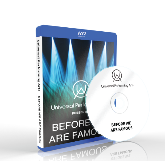 Universal Performing Arts - Before we are famous Blu-ray