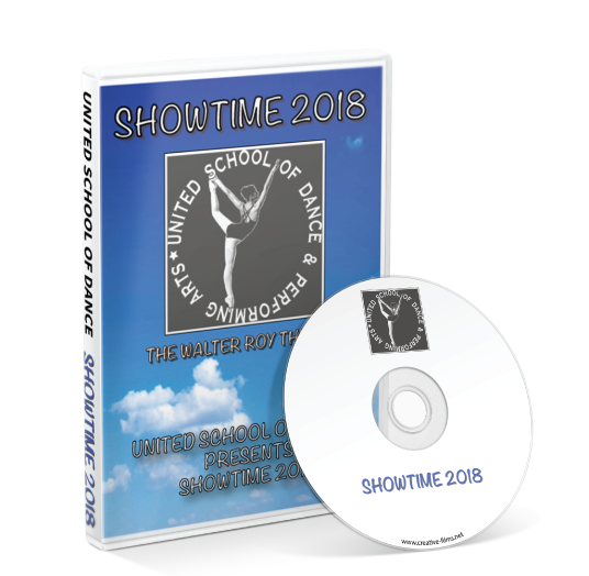 United School of Dance - Showtime 2018 DVD